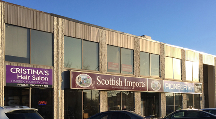 Scottish Imports Exterior Signage